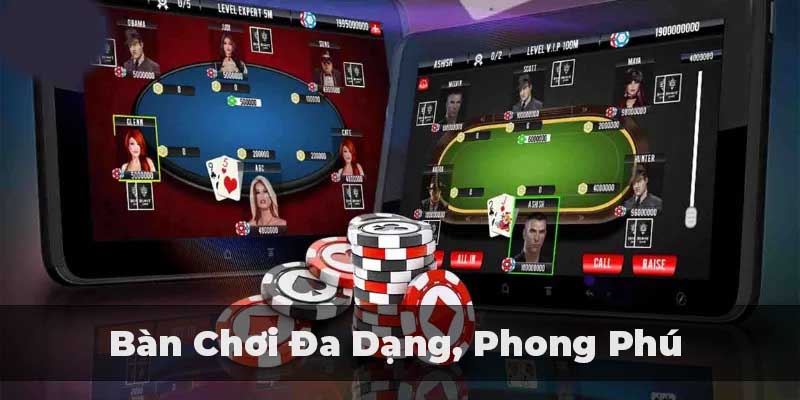 Các bàn chơi sống động nhờ công nghệ cao