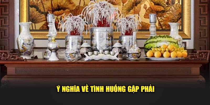 Mơ thấy bàn thờ bị cháy báo hiệu điềm gì?
